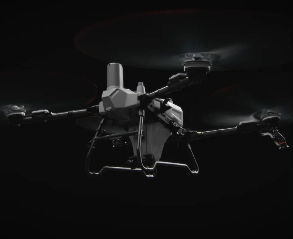 DJI AGRAS T55 — Radar and vision Obstacle detection and bypassing
