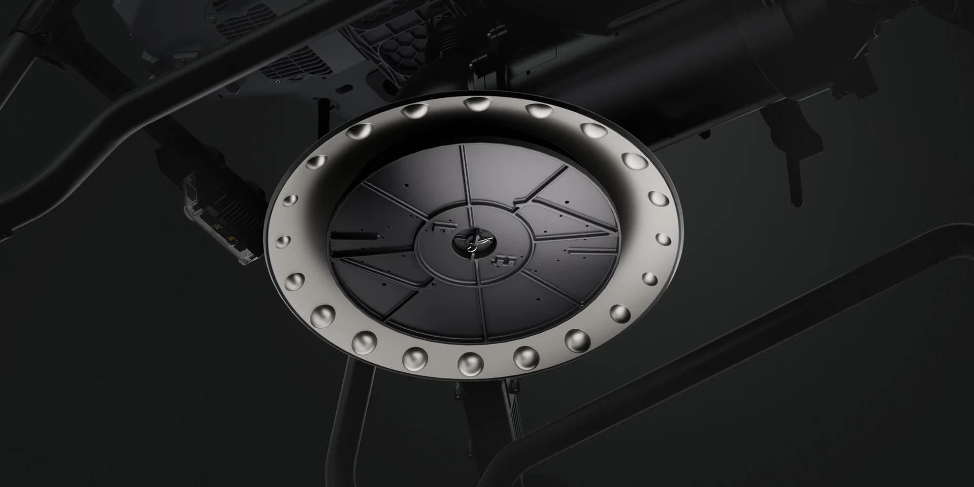 DJI AGRAS T55 — Centrifugal spreading disc