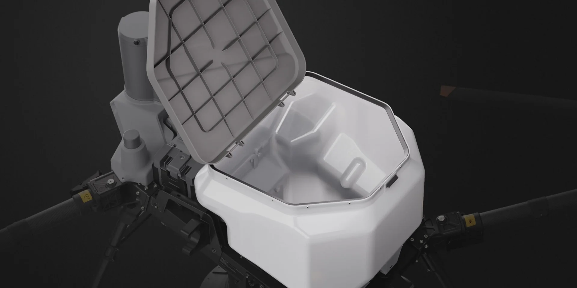 DJI AGRAS T55 — Wide loading opening