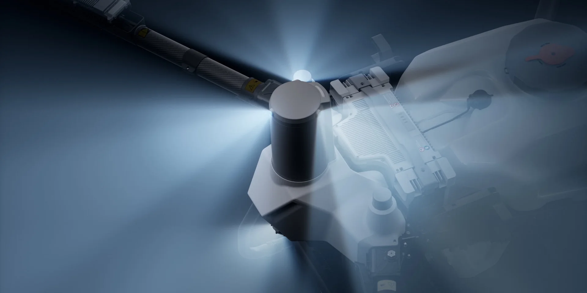 DJI AGRAS T55 — Multiple camera views